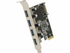 DeLOCK PCI Express karta > 4x USB 3.0, USB řadič