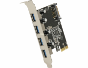 DeLOCK PCI Express karta > 4x USB 3.0, USB řadič