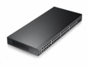 Zyxel GS1900-48 50-port Gigabit Web Smart switch, 48x gigabit RJ45, 2x SFP v2