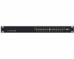 UBNT EdgeSwitch ES-24-250W [26Gbps, 250W, aktivní (802.3af/at) i pasivní (24V) PoE, 2xSFP, L2/L3]