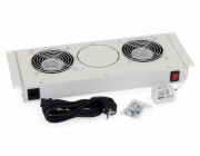TRITON Ventilační jednotka horní (spodní) pro RBA-A6, RUA, 2 ventilátory, 230V/30W, termostat, šedá