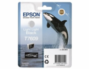 EPSON ink čer ULTRACHROME HD "Kosatka" - Light Light Black - T7609 (25,9 ml)