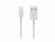 CONNECT IT Wirez kabel HQ Lightning - USB, bílý, 2m (pro iPhone, iPad)