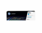 HP 201X High Capacity Cyan LJ Toner Cartridge, CF401X (2,300 pages)