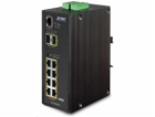 Planet IGS-10020HPT PoE switch 8x 1000Base-T, 2x SFP, 802...