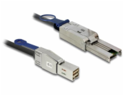 Delock - Externí kabel SAS - SAS 6Gbit/s - 26 pinů 4x Shielded Mini MultiLane SAS (SFF-8088) (M) do 36kolíkový 4x stíněný konektor Mini MultiLane (M) - 2 m