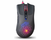 A4tech BLOODY A90 Blazing herní myš, až 4000DPI, V-Track technologie, 160KB paměť, USB, CORE 3