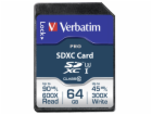 VERBATIM PRO 47022 SDXC 64 GB cl10
