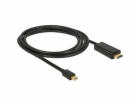 DeLOCK adaptérový kabel miniDP samec > HDMI-A samec