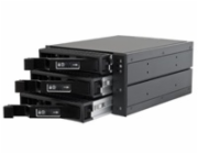 CHIEFTEC SATA/SAS Backplane CBP-2131SAS, 2 x 5.25" bays for 3 SAS/S-ATA HDDs, Hot-Swap, full aluminium