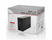 Gembird UPS-PC-850AP zdroj nepřerušovaného napětí Line-interaktivní 0,85 kVA 520 W 4 AC zásuvky / AC zásuvek