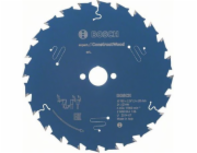 Bosch Powertools Kotouč do kotoučové pily EXPERT Construct Wood, O 160 mm, 24 zubů (otvor 20 mm, pro ruční kotoučové pily)