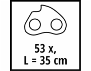 Einhell náhradní řetěz 35cm (53T) 4500172, pilový řetěz