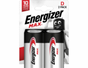 Energizer Alkalické baterie Max D Mono, 2 ks