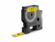 Dymo Páska D1 ORIGINÁL, černá na žluté, 12 mm x 7 m (S0720580)