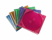 1x25 Hama pouzdro na CD Slim Box  barevné                  51166