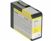 Epson T5804 - 80 ml - žlutá - originální - inkoustová cartridge - pro Stylus Pro 3800, Pro 3880