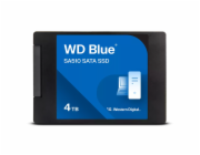 WD BLUE SSD 3D NAND WDS400T3B0A 4TB SATA/600, (R:560, W:530MB/s), 2.5"