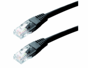 DATACOM Patch kabel UTP CAT6 0,25m černý