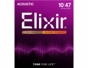 Elixir 11002 Extra Light NW - struny pro akustickou kytaru (10–47)