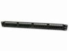 DIGITUS CAT 5e patch panel, nestíněný, 24 portů RJ45, 8P8...