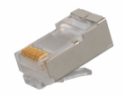 Konektor RJ45 CAT6 STP 8p8c na drát,100ks