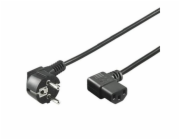 PREMIUMCORD Kabel napájecí 230V 2m úhlový 90st
