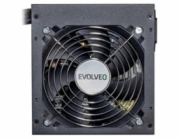 EVOLVEO Pulse zdroj 450W ATX 2.2, tichý, 12cm fan, pas. PFC, 2xSATA, PCIe 6, čierny, bulk balenie