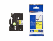 BROTHER TZEFX631 - kazeta TZ šírky 12mm, flexibilní lamino páskou TZE-FX631, žlutá/černé písmo