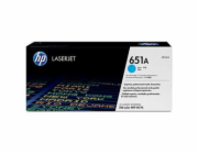 HP 651A - Azurová - originální - LaserJet - kazeta s barvivem (CE341A) - pro Color LaserJet Enterprise MFP M775; LaserJet Managed MFP M775