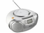 Philips AZ127/12 Přenosný CD přehrávač s kazetovou mechan...