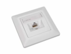 Solarix Zásuvka CAT5E UTP 1 x RJ45 pod omítku bílá SX9-1-...