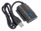 PREMIUMCORD USB 3.0 - SATA + IDE adaptér s kabelem