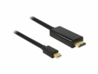 DeLOCK adaptérový kabel miniDP samec > HDMI-A samec
