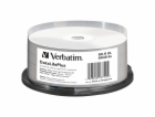 1x25 Verbatim BD-R Blu-Ray 50GB  6x Speed thermal printab...