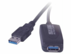 PremiumCord USB 3.0 repeater a prodlužovací kabel A/M-A/F...