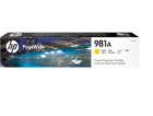 HP 981A Yellow Original PageWide Cartridge (6,000 pages)
