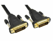Digitus Připojovací kabel DVI, DVI (24 + 1), 2x ferit M / M, 10,0 m, DVI-D Dual Link, bl