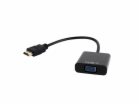 Gembird Adapter HDMI-A(M) - VGA (F)+ Audio