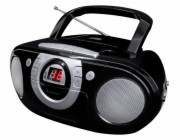 Soundmaster SCD5100SW/ CD přehrávač/ Přehrávač Kazet/ FM rádio/ Černý