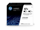 HP 87X 2-pack High Yield Black Original LaserJet Toner Ca...