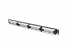 LANBERG PATCH PANEL 24 PORT 1U 19” CAT.6 BLACK  