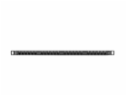 LANBERG PATCH PANEL 24 PORTŮ 0,5U 19" CAT.6 UTP ČERNÝ LAN...