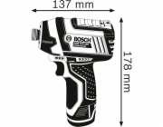 Bosch Powertools Akumulátorový rázový utahovák GDR 12V-105 Professional (bez nářadí), 12 V (modro-černý, bez baterie a nabíječky)