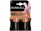 Duracell Basic alkalická baterie 2 ks (C)