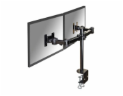 Neomounts FPMA-D960D - Montážní sada - plný pohyb - pro 2 LCD displeje - černá - velikost obrazovky: 10"-27" - upevnění svorkou, upevnitelné na stůl
