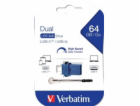 Verbatim Store n Go         64GB Dual Drive USB 3.0 / USB...