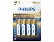 Philips baterie 4x AA (1,5V), řada Premium Alkaline