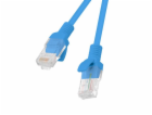 LANBERG Patch kabel CAT.5E UTP 3M modrý Fluke Passed  