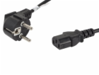 Lanberg CEE 7/7 napájecí kabel – IEC 320 C13, 1,8 m, čern...
